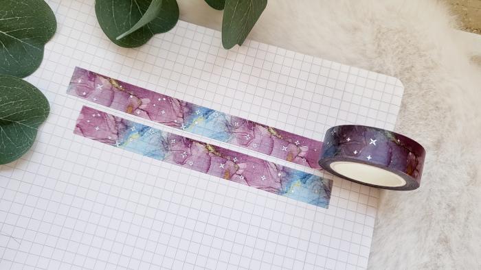 Washi Tape Rot Marmor